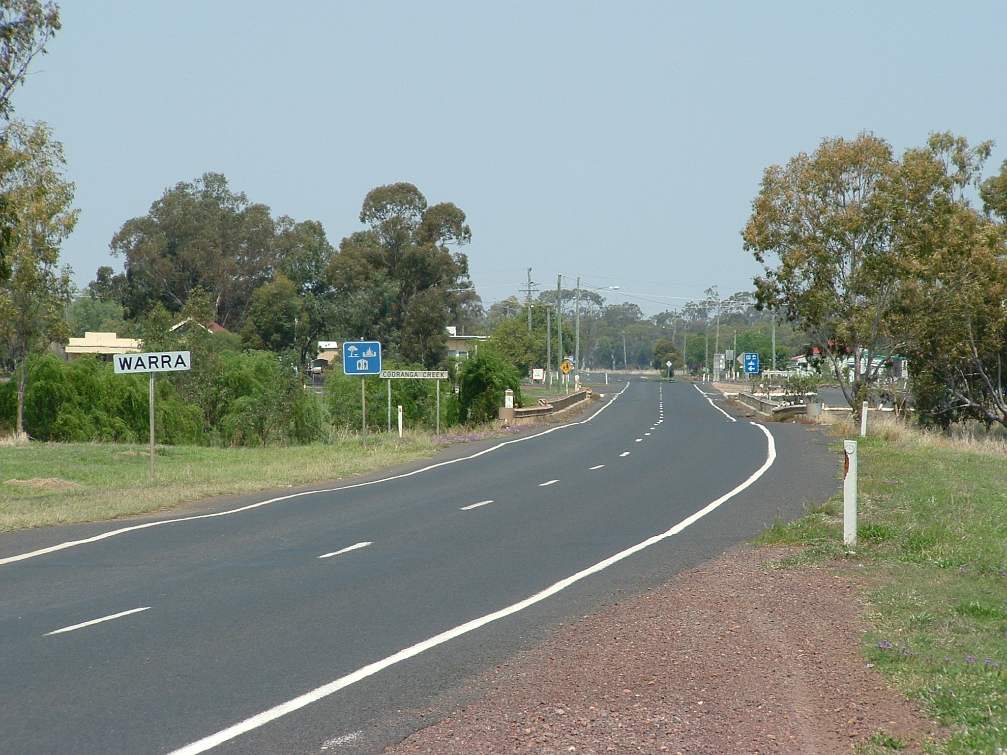 road into town