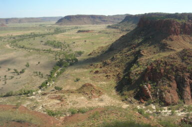 WA Canning Basin escarpment