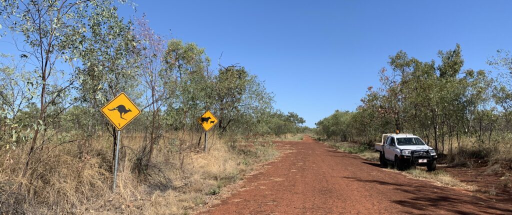 Unsealed road, Northern Territory